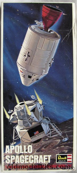 Revell 1/96 Apollo Spacecraft Luner Module and Command Module, H1836-150 plastic model kit